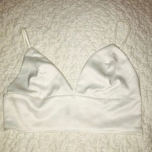 DONATING SOON ✰ MissGuided Satin Crop Top ✰